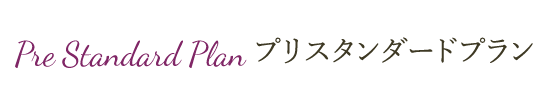 タイトル | プリスタンダードプラン